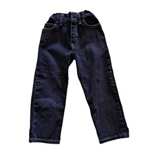 Wrangler black jeans with adjustable waist